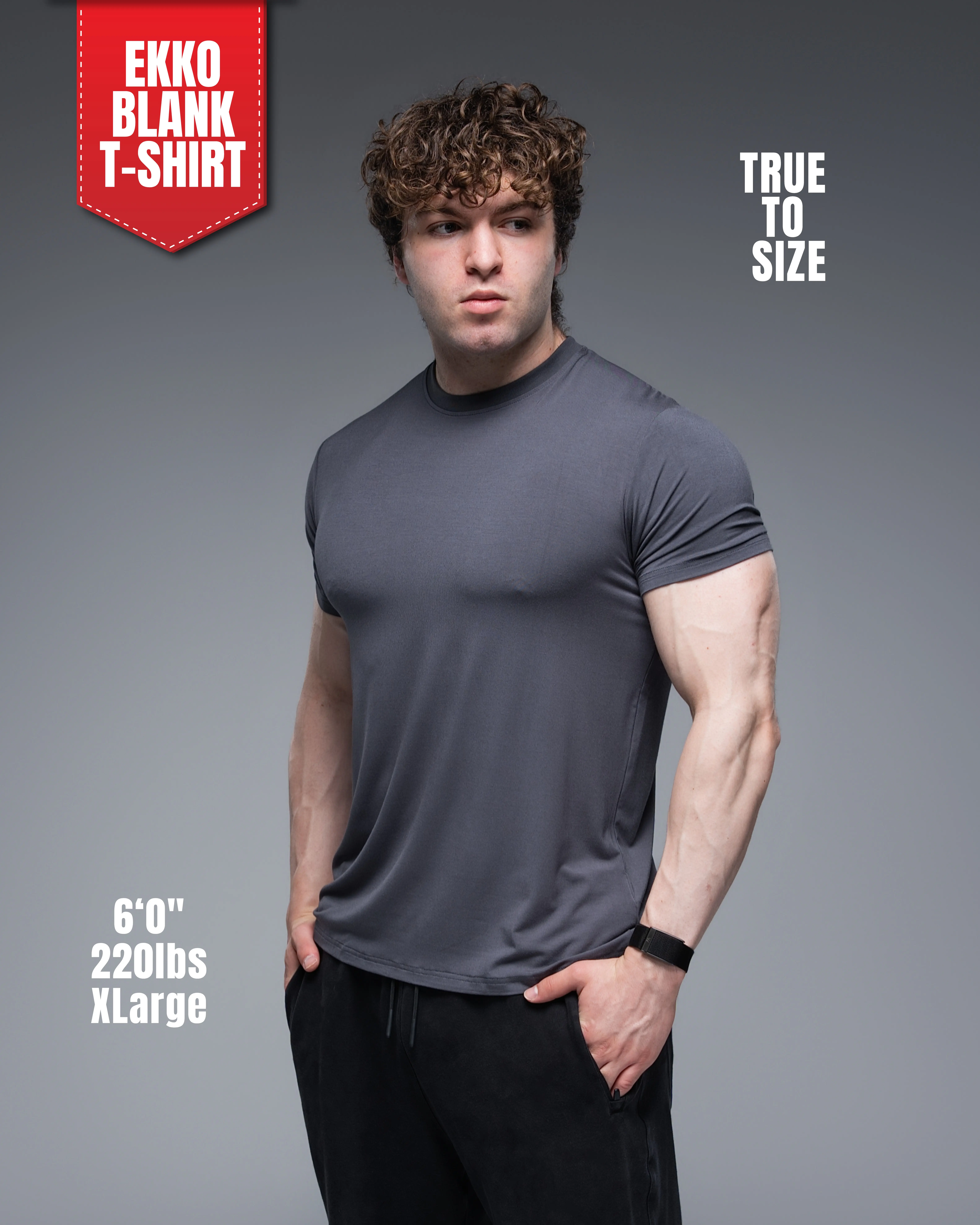 EKKO Blank T-Shirt - True to Size EKKO Blank T-Shirt - True to Size