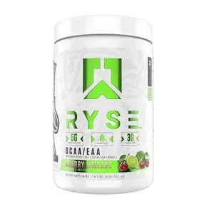RYSE BCAA EAA Powder - 5g Branched Chain Amino Acids, 3g Essential Aminos, Sugar-Free Electrolytes Energy Supplement - 30 Servings