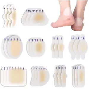 30 Pack Ultra-Thin Hydrogel Blister Bandages, Waterproof Gel Pads for Fingers Toes and Heels, Pain Relief and Healing Solution