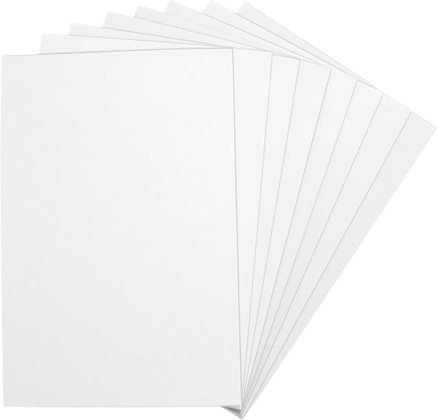 White EVA Foam Sheets, 6 x 9 Inch, 2mm Thick – Foam Paper for DIY Arts and Crafts, School Projects, and More – 8 Pack