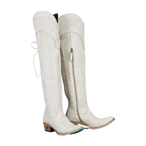 Lane Boots® Ladies Lexington OTK Ceramic Crackle Boots LB0499D