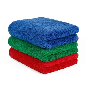 Wash & Dry Premium Microfiber Towel (16"x24", 380GSM,)