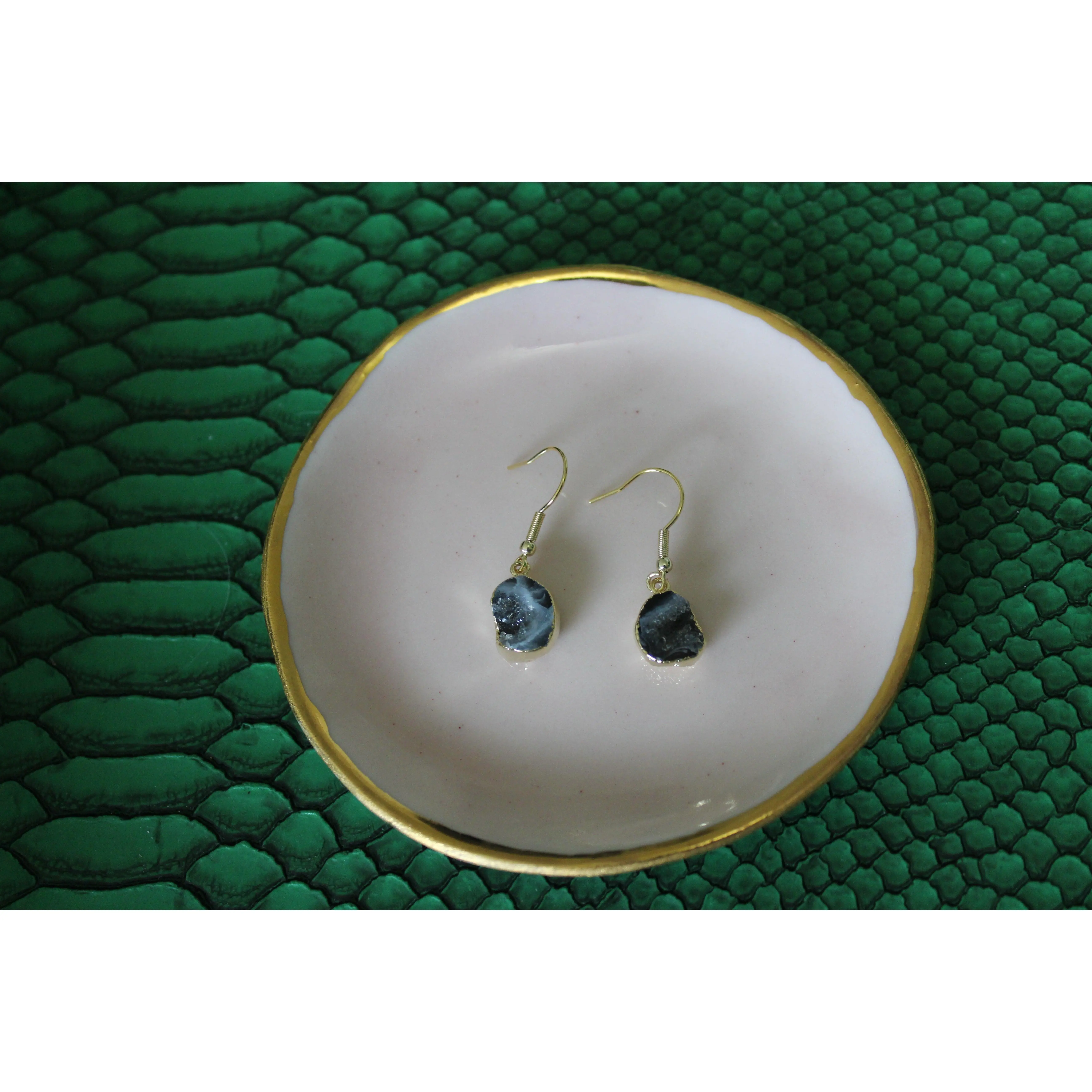 Geode Druzy Earrings