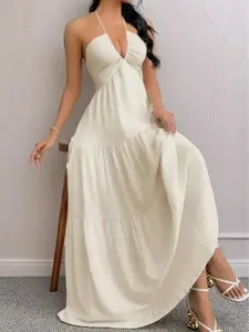 Women's Plain Dress, Summer Clothes Women, Casual Basic Loose Fit Sleeveless Dress for Beach Holiday Vacation, Ladies Summer Clothes, Women's Clothing, Womenswear, Dresses for Party, Minimalist A Line Dress