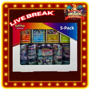 Pokemon TCG [ENG] Galar Power mini tin set of 5 - LIVE RIP
