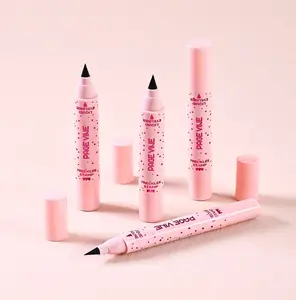 2-in-1 Freckle Stamp and Eyeliner Pen for QuickMakeup Looks - Create Faux Freckles and Sharp Winged Eyes with One Tool, Festivals,and Social Media Content Creation Lipliner Cosmetic，Great for Travel Longwear Waterproof