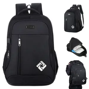 18-Inch Large Anti-Theft Slim Sturdy Business Laptop Backpack, Black for Daily Travel