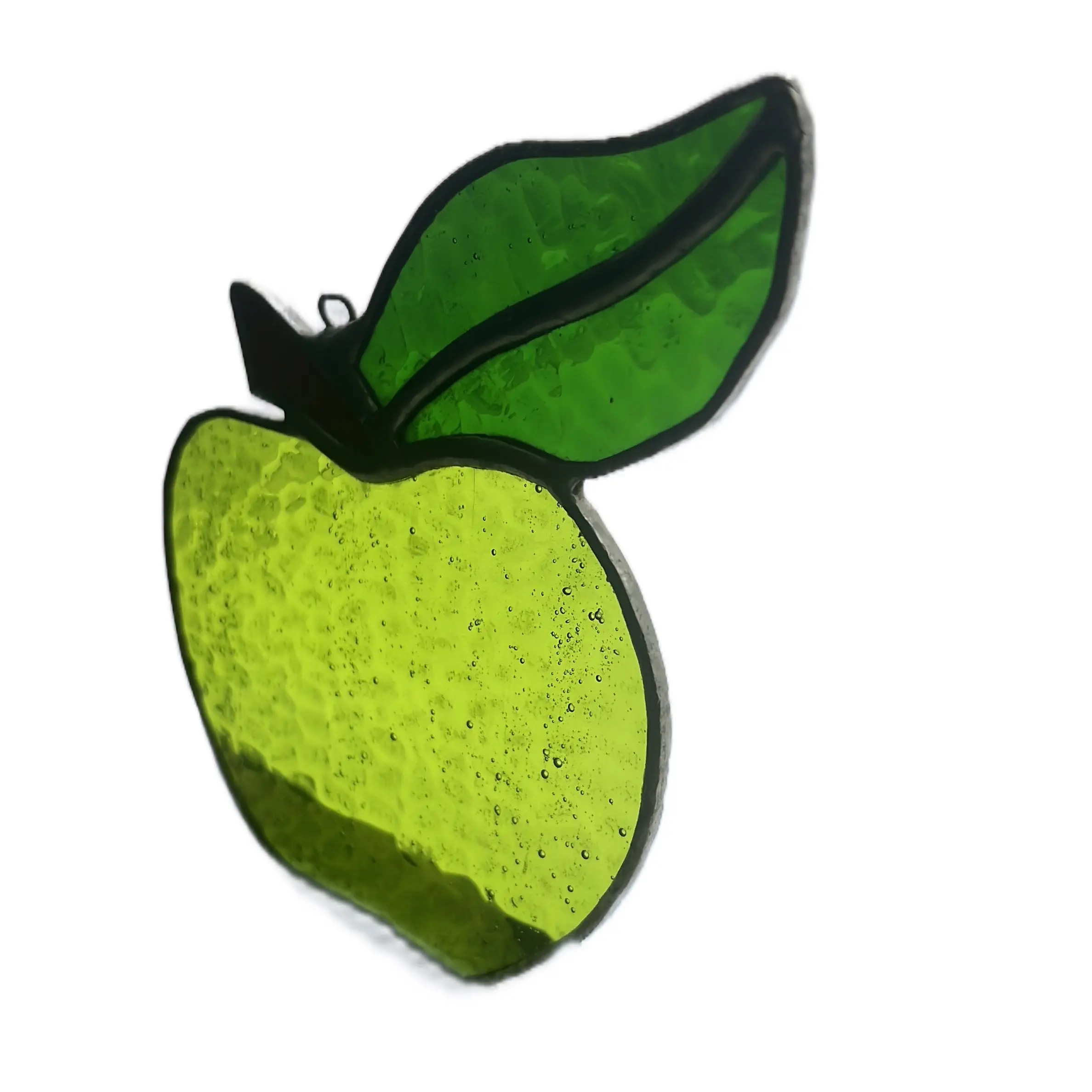 Stained Glass Apple Decor Ornaments