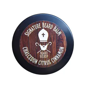 Chalcedon Citrus Cinnamon Beard Balm - Hydrating and Strengthening Beard Care - Hair Care, Shea