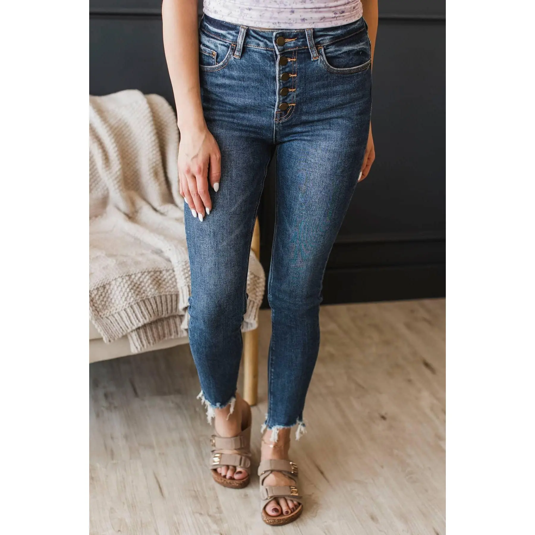 Mica Denim Skinny Jeans- Jayla Wash