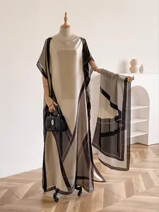 Women's Fashion Moomoo Shawl, Casual Woven Fabric, Perfect for Vacation Travel & Leisure Wear, All Season Use, Shawl Cover Ups, Shawl Wrap, Scarf Wrap