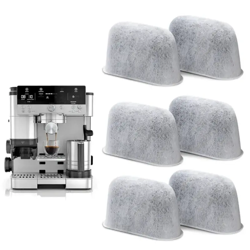 6pcs Charcoal Water Filters For NINJA Luxe Cafe ES601 ES655 ES701 Coffee Machines Charcoal Water FilterS Coffee Accessories
