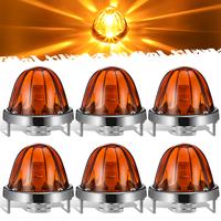 Amber lens-Amber light-6Pieces