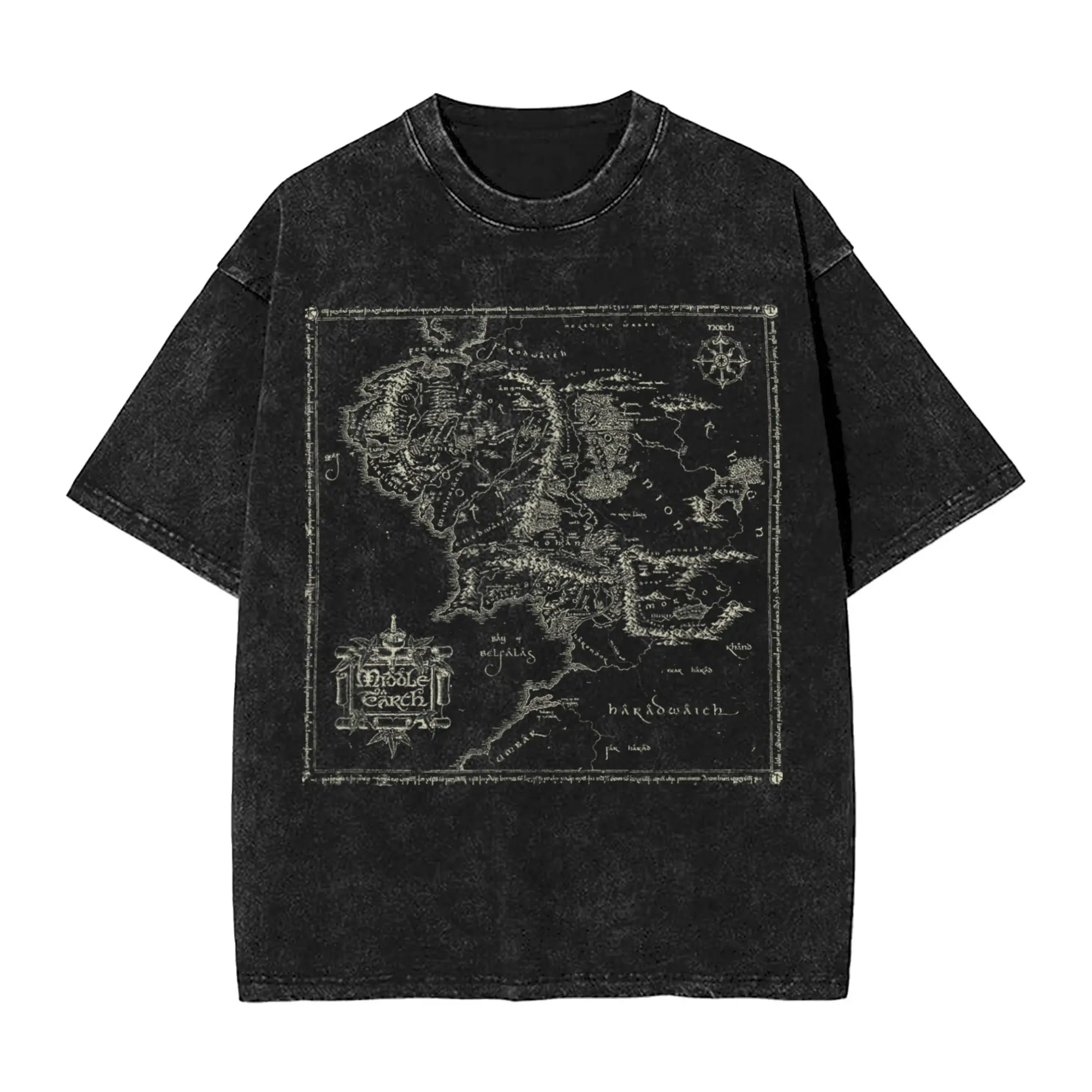 valentine shirts Washed T Shirts Streetwear Hip Hop Vintage T-Shirts Tee Shirt for Men Women Street Tropical Distressed