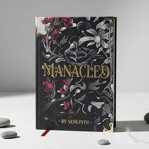 Manacled Book - Deluxe Single-Volume Edition with Illustrations - Complete Series, Black Hardcover, Exclusive Poster Gift Set & Bookmark Included