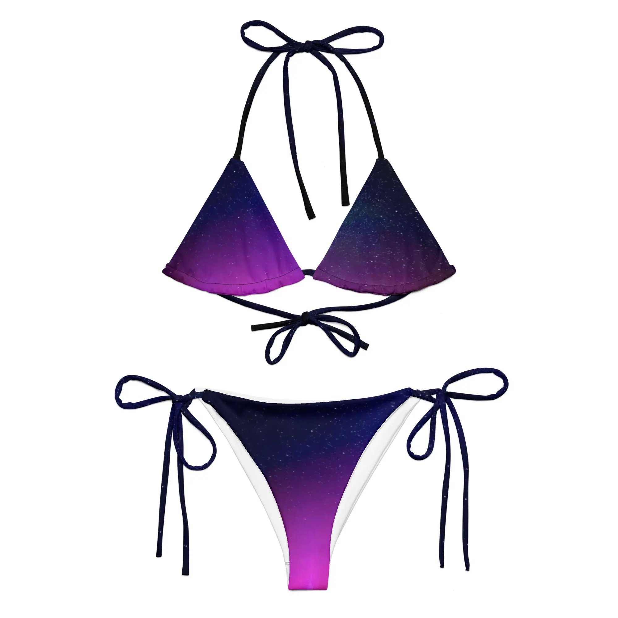 StillHigh™ Cosmic Aurora Borealis String Bikini