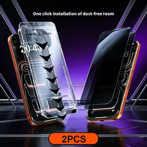 Privacy Screen Protector Tempered Glass Shockproof Phone Protective Film For Samsung, iPhone,Crystal Clear, Proof Phone Screen Protector Privacy Screen Protector Protective Phone Accessori.