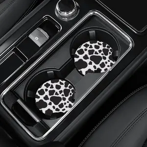 4 Pack  Coasters, 2.75inch   Cup Holder Coasters for , Neoprene Cup Pad Mat  Coasters for Cup Holders for Women
