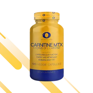 INFINITE LABS Carnitine MTX - 5 Forms of L-Carnitine - 120 Veggie Capsules - Boosts Energy & Metabolism - Natural Healthcare Supplement
