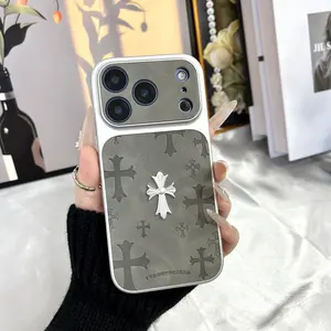 suitable for both men and women.MaxFeatures an ultra-slim design, leather material, and drop protection. Stylish and Compatible with iPhone 17/16/15/14/13/Pro/Premium Leather Cross-Pattern Phone Case