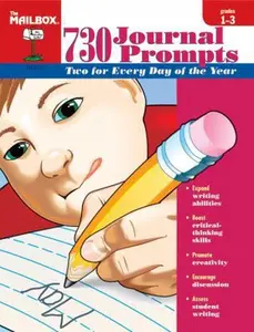 USED-730 Journal Prompts Grades 1-3 by The Mailbox Books Staff (Paperback)