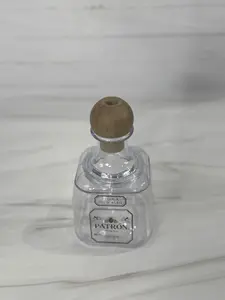 (1). Patron Reusable Cup-With Straw Hole Cork Tan- Original (In Stock) Buy 5 Get 2 Rainbow Patron Cups Free