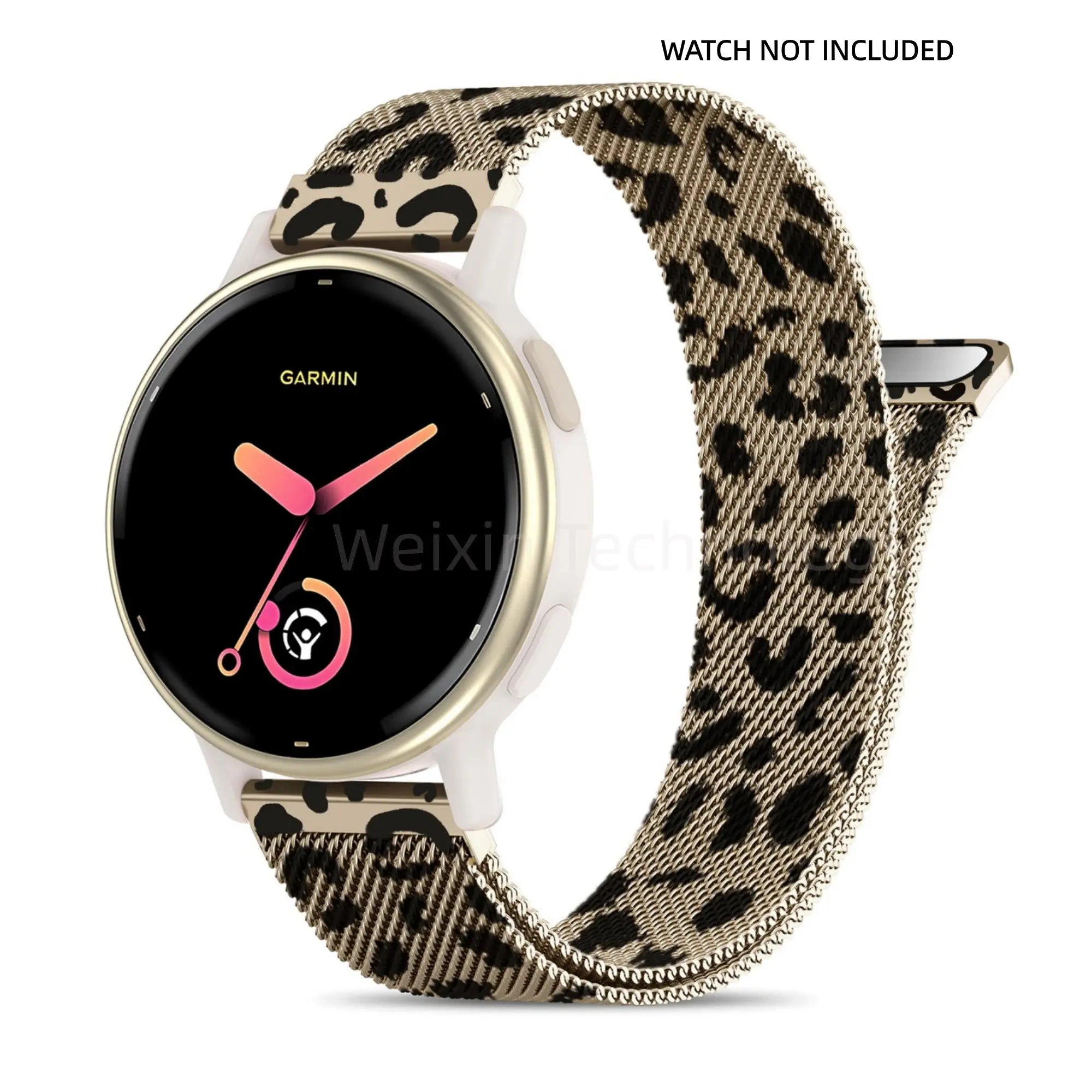 20mm metal magnetic Garmin Vivoactive 5 strap/Vivoactive 6/3/3 music, quick release stainless steel mesh strap, suitable for Venu Sq 2 and Forerunner 55/245/570-42mm Milanese wristband, Smart Watch Accessories, Smart Watch Straps, Smartwatch Accessories