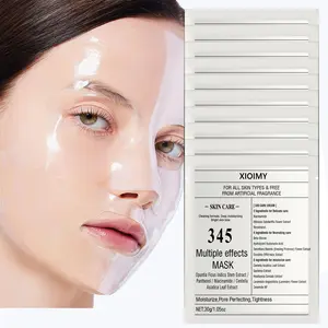 Multi-Functional Facial Moisturizing Mask, Daily Hydration with Niacinamide, Glycerol, Hyaluronic Acid, Smooths and Nourishes Skin
