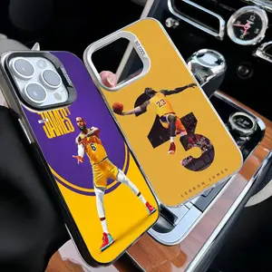 Basketball Lebron James 23 Phone Case For iPhone 17 Air 16 15 14 13 12 11 Pro Max Plus Black Matte Shockproof Cover