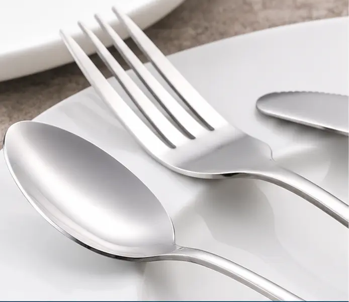 Dinner Forks Set of 16, Stainless Steel Silverware Forks, 8 Inch Mirror Finish Flatware, Dishwasher Safe Table Forks for Home, Kitchen & Restaurant