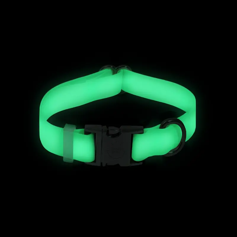 Lunar Glow in the Dark Waterproof Dog Collar