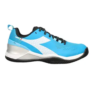 diadora Mens Blushield Torneo Clay Tennis Sneakers Shoes - Blue