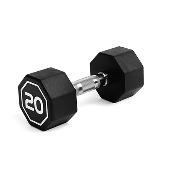 20LB per piece apollo Dumbbell for both commercial and home usage High-end Coated Octagon Dumbbells