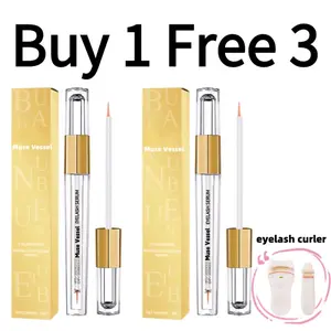 Muse Vessle Lash Serum for Eyelash Growth with Two Eyelash Curler: Eyelash Growth Serum with Advanced Formula to Boost Longer Fuller and Thicker Looking Lashes - Vegan & Cruelty-Free for Sensitive Eyes 3mL