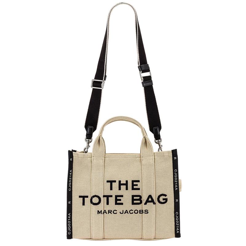 Marc Jacobs The Jacquard Medium Tote Bag in Warm Sand