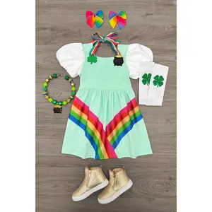 Magical Mint Rainbow Dress