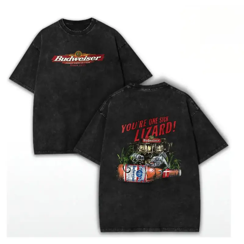 vintage budweiser shirt - TikTok Shop