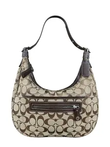 Pre-owned na Shoulder Bags Coach Brown Signature C Shoulder Bag