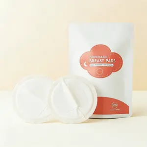 48pcs/Bag Stay Dry Disposable Nursing Pads For Breast Milk Feeding, Soft High Absorbent Nursing Pad, Ultra Thin And Individual Pack