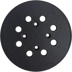 5 Inch 8 Hole Sander Pad for Ridgid R2600 R2601 5" Random Orbit Sander, 5" Replacement Hook and Loop Backing Pad for Ridgid #300527002