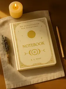 New Beginnings 369 Manifestation Journal – Fresh Start Ritual Notebook
