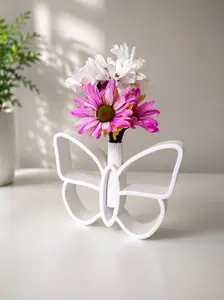 Minimalist Butterfly Flower Vase