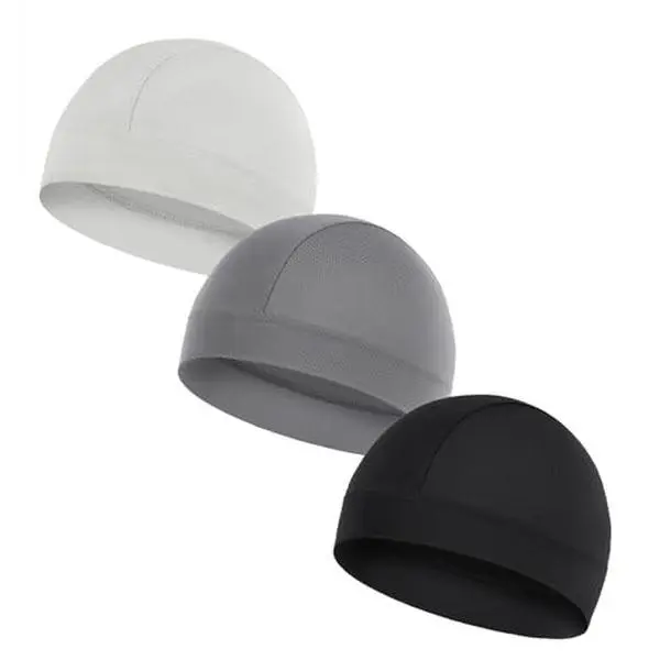 Unisex Adult Skull Cap - 1-Size, Lightweight, Breathable, Sweat-Wicking, Warm, Windproof, Heat Insulating, Machine Wash Outdoor Wear Solid Color Helmet Liner for Cycling Enthusiasts, Holiday Essential Party Bag Gift
