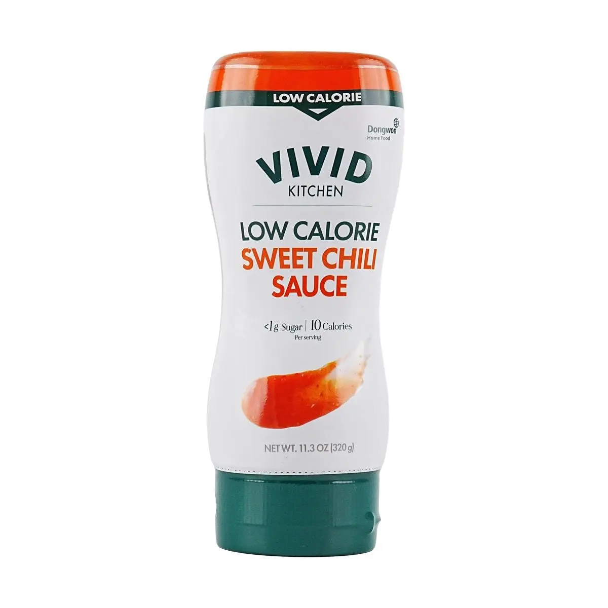 DONGWON Korean Sweet Chili Sauce - Low Calorie, Low Sugar Gochujang for Chicken, Salad, Tteokbokki - 320g