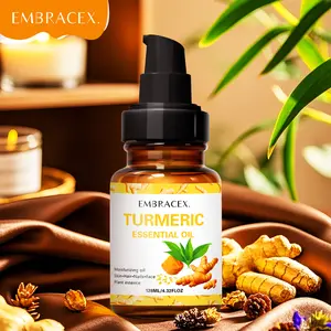 Turmeric Oil 128ML Natural Essential Oil for Skin Care & Hair Treatment, Moisturizing Multi-Purpose Use, Home Aromatherapy Gift Idea
