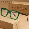 BARCUR Leopard Print Square Frame Reading Glasses, High Quality Durable Lightweight Eyewear, Stylish Decorative Eyeglasses, for Learning and Office Use, Boosts Visual Comfort, Perfect Gift Choice