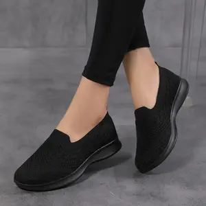 Sosenfer 2026 Slip On Shoes Women's Breathable Lightweight Trainers Running Shoes Outdoor Nurse Shoes Walking Shoes.SPK112