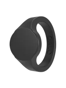 Men's Signet Silicone Ring