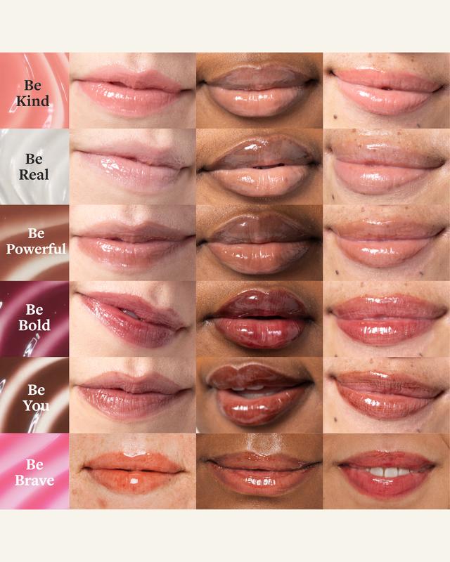 Cocokind Ceramide Lip Blur Balm - Nourishing & Smooth Formula with 10 Sheer Glossy Shades including 7 unflavored and 3 new OLIPOP flavors