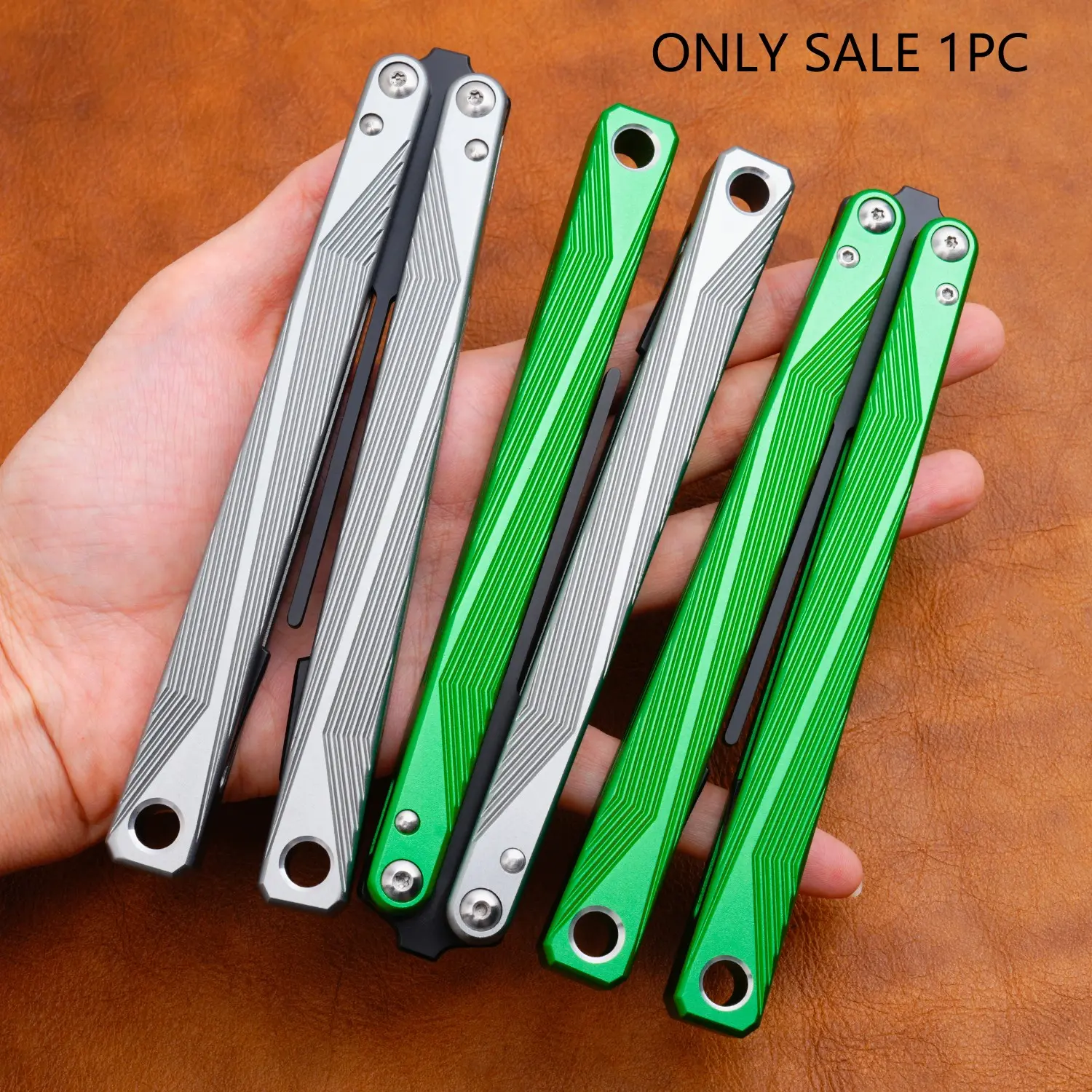 Aluminum Alloy Butterfly Trainer, and Silver Color, Durable Training Equipment for Butterflies, for beginners
